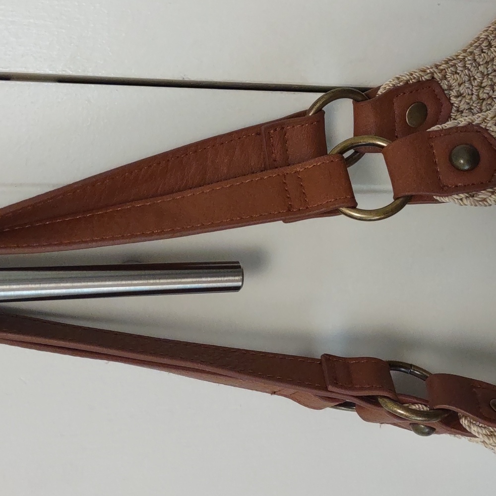 The Sak Roma Crochet Shopper Tote - Picture 6 of 10